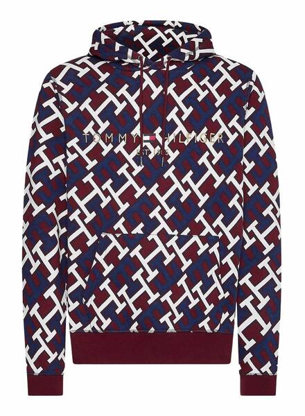 Pull tommy on sale hilfiger homme bordeaux