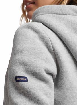 Sweat Superdry Rainbow Blanc pour Femme