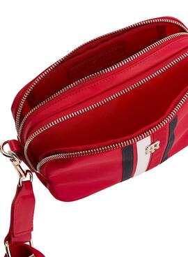 Sac à Bandoulière Tommy Hilfiger Poppy Rouge pour Femme