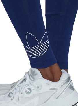 Legging adidas discount femme bleu marine