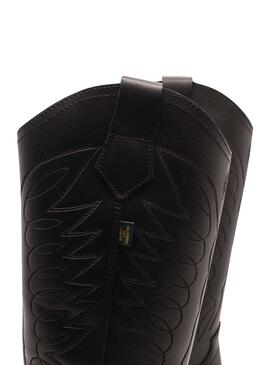 Boots Cowboy Dakota Boots Noire pour Femme