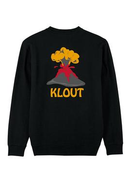 Sweat Klout Volcano Noire pour Homme et Femme