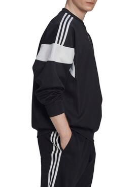 Sweat Adidas Adicolor Classics Ligne De Coupe Noire