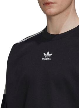 Sweat Adidas Adicolor Classics Ligne De Coupe Noire