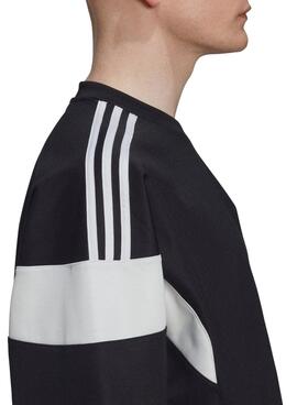 Sweat Adidas Adicolor Classics Ligne De Coupe Noire
