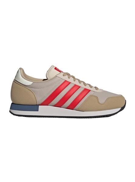 Baskets Adidas USA 84 pour Homme Camel