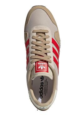 Baskets Adidas USA 84 pour Homme Camel