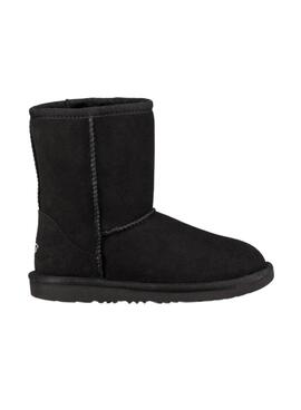 Bootss Ugg Classic II Noire pour Fille et Garçon