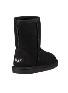 Bootss Ugg Classic II Noire pour Fille et Garçon