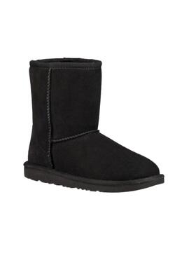 Bootss Ugg Classic II Noire pour Fille et Garçon