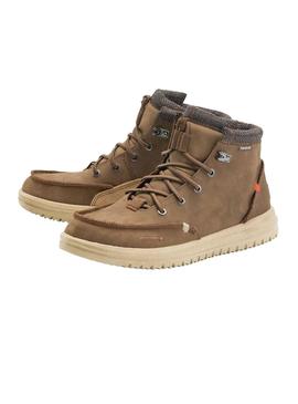 Zapato Hey Dude Bradley pour Homme Marron
