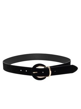 Ceinture Pieces Mette Daim pour Femme Noire