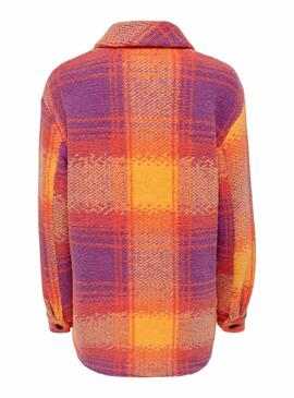 Surchemise Only Britt Cadres Femme Multicolor