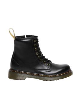 Bootss Dr Martens 1460 Vegan Noire pour Garçon et Fille