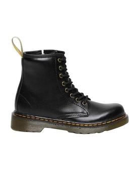 Bootss Dr Martens 1460 Mini Vegan Noire Garçons