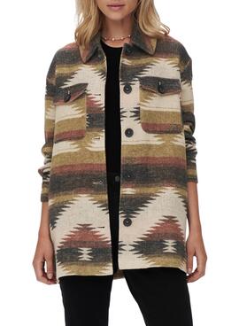 Veste Only Frida Azteca Surchemise Femme