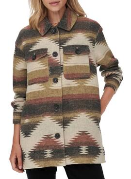 Veste Only Frida Azteca Surchemise Femme