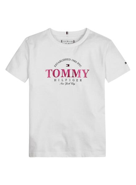 Tee shirt hotsell tommy hilfiger fille
