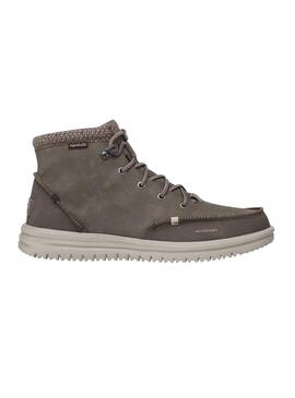 Zapato Hey Dude Bradley pour Homme Marron