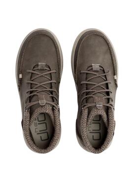 Zapato Hey Dude Bradley pour Homme Marron