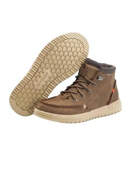 Zapato Hey Dude Bradley pour Homme Marron