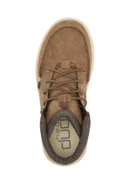 Zapato Hey Dude Bradley pour Homme Marron
