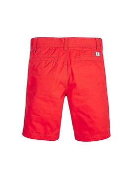 Short Tommy Hilfiger Essential Twill Chino Rouge
