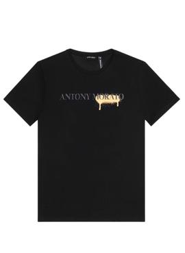 T-Shirt Antony Morato Logo pour Homme Blanc
