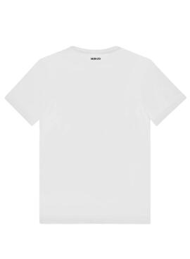 T-Shirt Antony Morato Logo pour Homme Blanc
