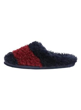 Baskets Tommy Hilfiger Home pour Femme Bleu marine