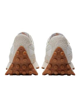Baskets New Balance 327 Blanc Vert pour Femme