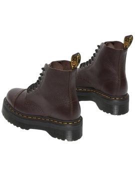 Bootss Dr. Martens Sinclair Burgundy Nappa fraisé