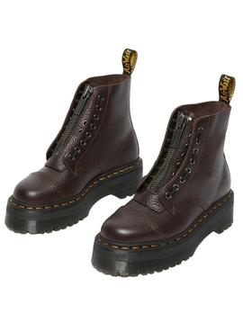 Bootss Dr. Martens Sinclair Burgundy Nappa fraisé