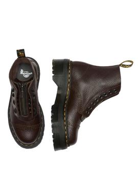 Bootss Dr. Martens Sinclair Burgundy Nappa fraisé
