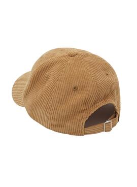 Casquette Pieces Nola Velours côtelé pour Femme Camel