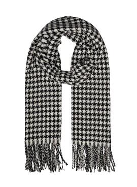 Écharpe Pieces Jira Pata de Gallo pour Femme Noire