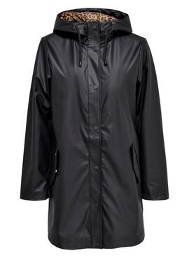 Veste Only Newmarie Imperméable Femme Bleu Marine
