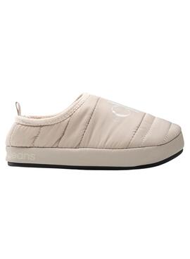 Baskets Calvin Klein Home Slipper Femme Noires