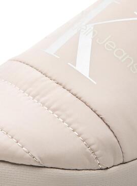 Baskets Calvin Klein Home Slipper Femme Noires