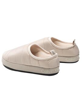 Baskets Calvin Klein Home Slipper Femme Noires