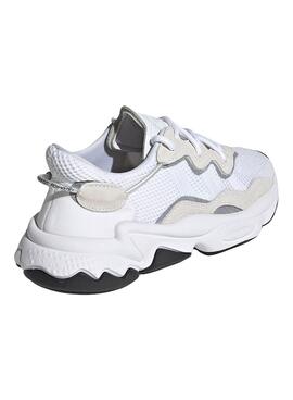 Baskets Adidas Ozweego pour Garçon et Fille Blancs