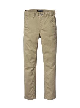 Pantalon Tommy Hilfiger OSTW PD Marron
