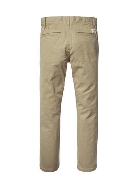 Pantalon Tommy Hilfiger OSTW PD Marron