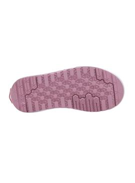 Baskets Vans Sk8 Hi pour Fille Rose