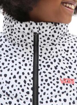 Veste Vans Rembourré Foundry pour Fille Blanc