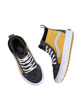 Baskets Vans Sk8 Hi pour Garçon et Fille Jaune