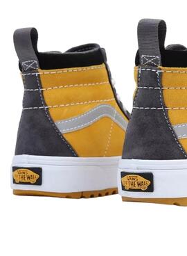 Baskets Vans Sk8 Hi pour Garçon et Fille Jaune