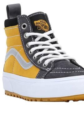 Baskets Vans Sk8 Hi pour Garçon et Fille Jaune