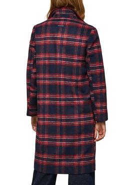 Manteaux Pepe Jeans Aileen Largo pour Femme Bleu Marine