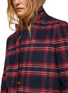 Manteaux Pepe Jeans Aileen Largo pour Femme Bleu Marine